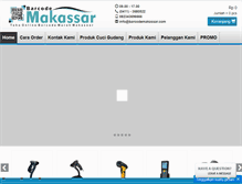Tablet Screenshot of barcodemakassar.com